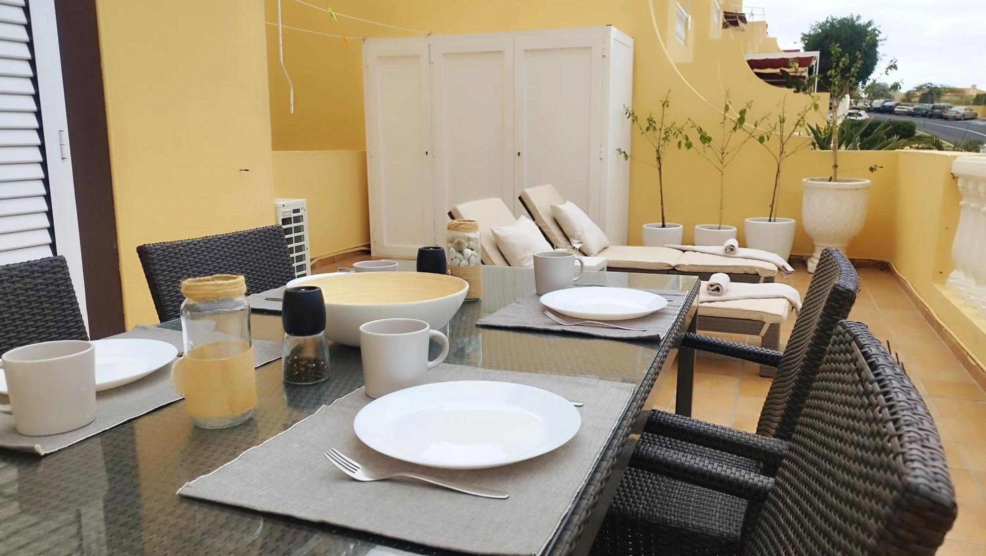 Charming & Sunny Apartment With Ocean View Costa Adeje  Esterno foto